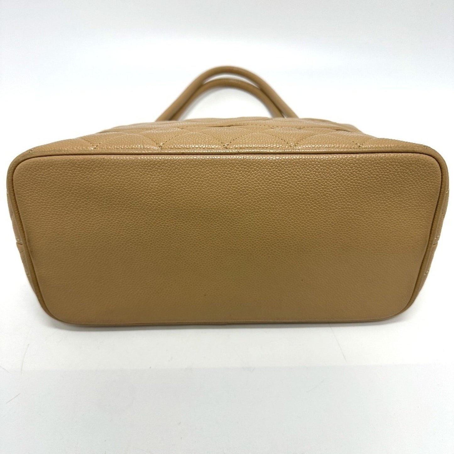 Chanel Shopping, Beige, Leather, tote