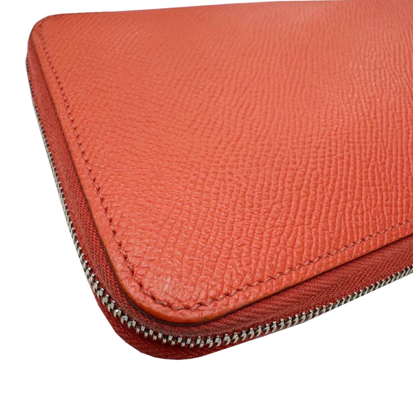Hermès Silk'In, Red, Leather, wallet