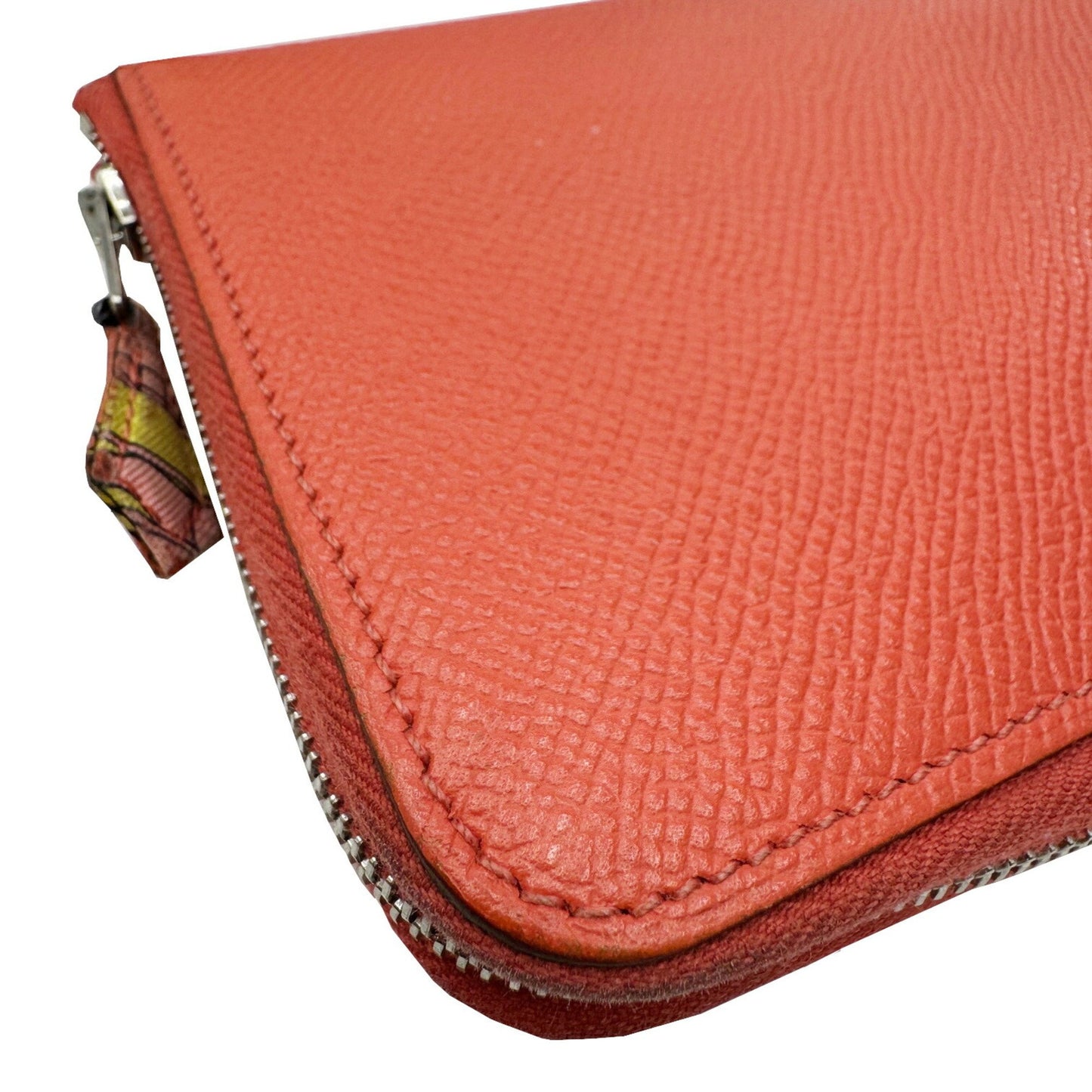 Hermès Silk'In, Red, Leather, wallet