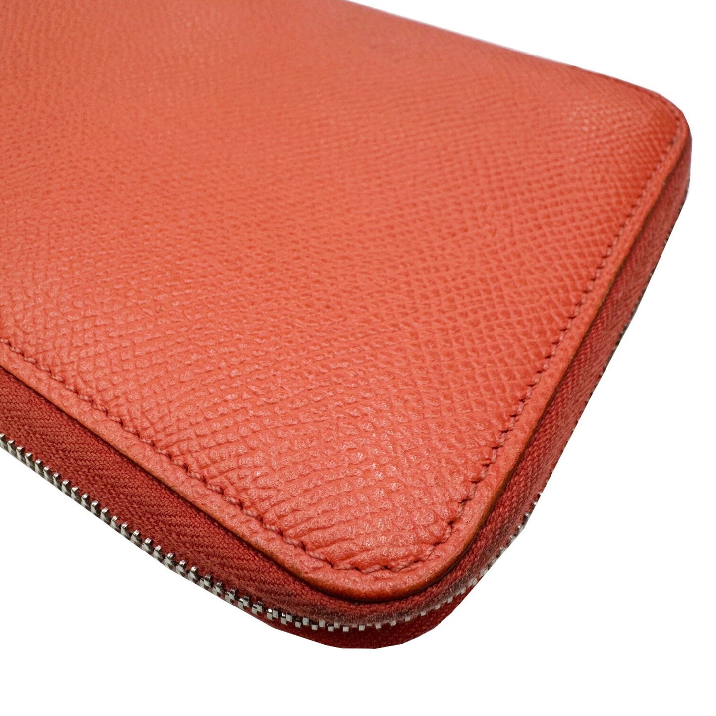 Hermès Silk'In, Red, Leather, wallet
