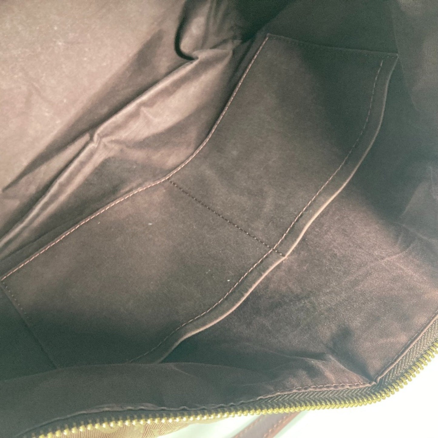 Louis Vuitton Balade, Burgundy, Canvas, shoulder