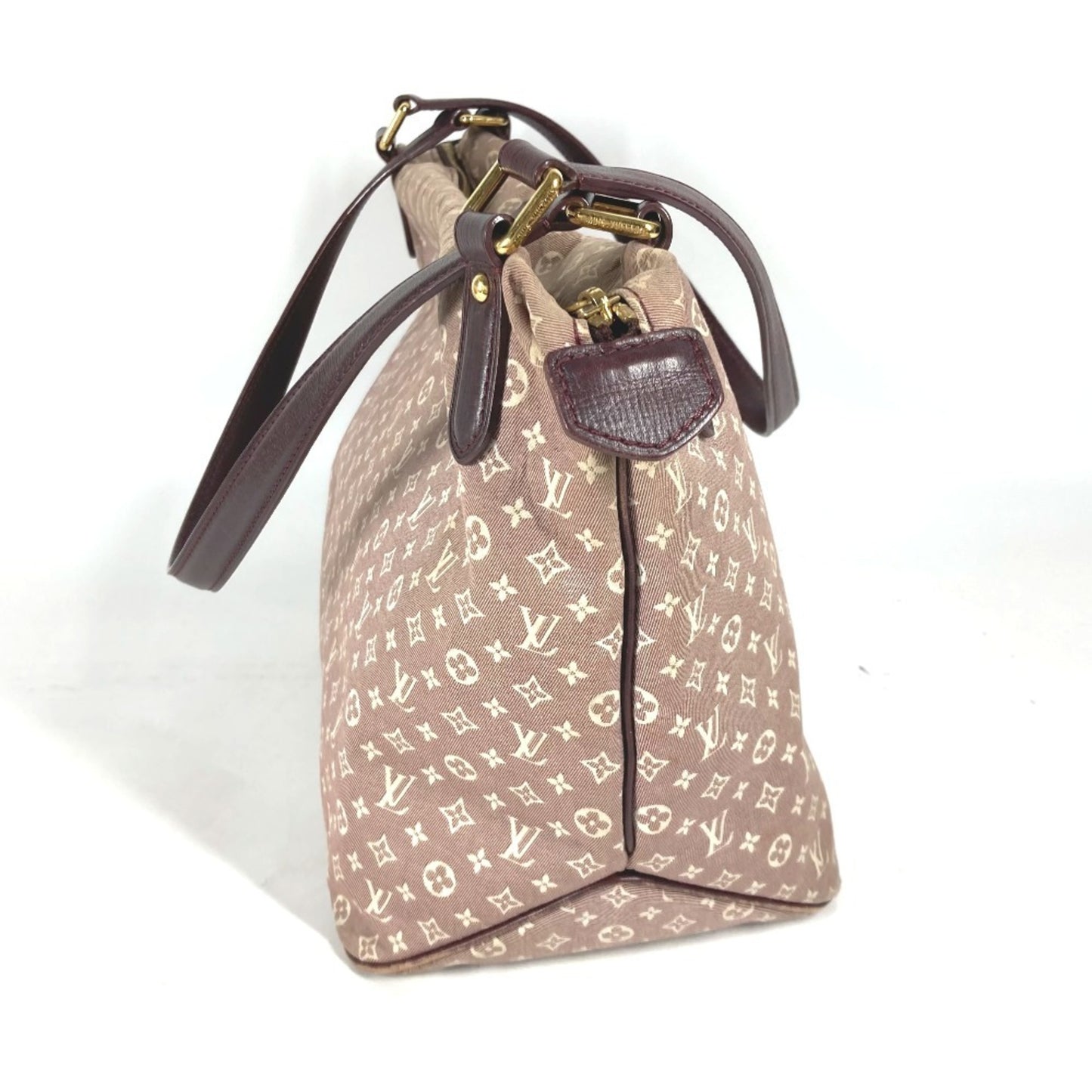 Louis Vuitton Balade, Burgundy, Canvas, shoulder