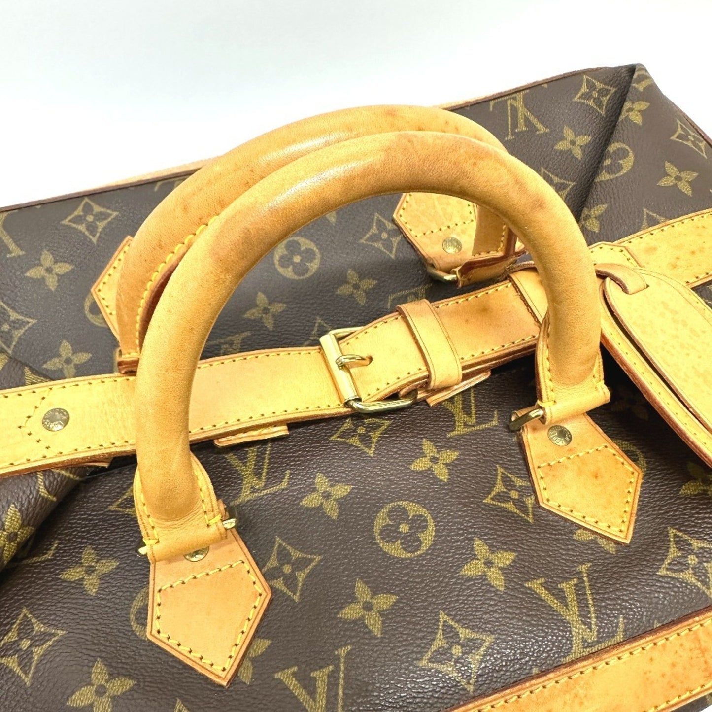 Louis Vuitton Cruiser, Brown, Canvas, travel
