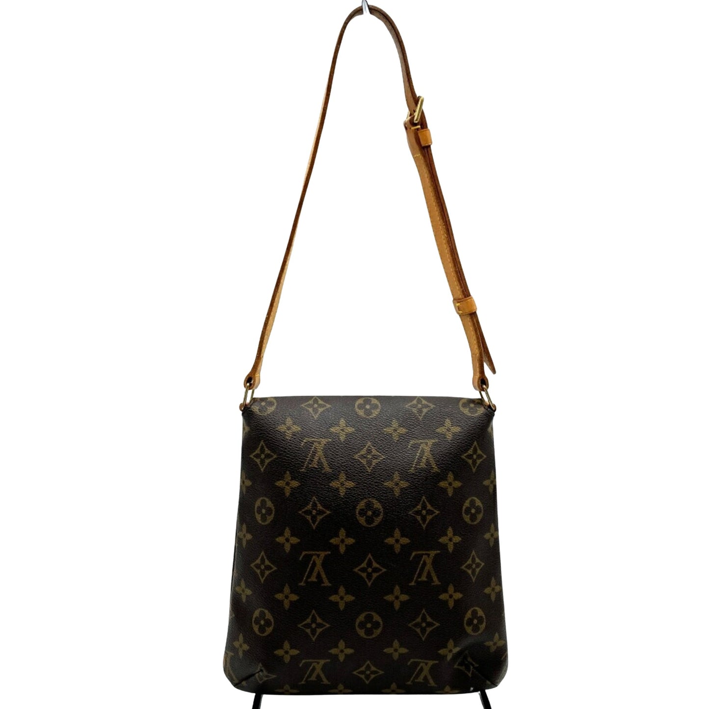 Louis Vuitton Musette Salsa, Brown, Canvas, shoulder