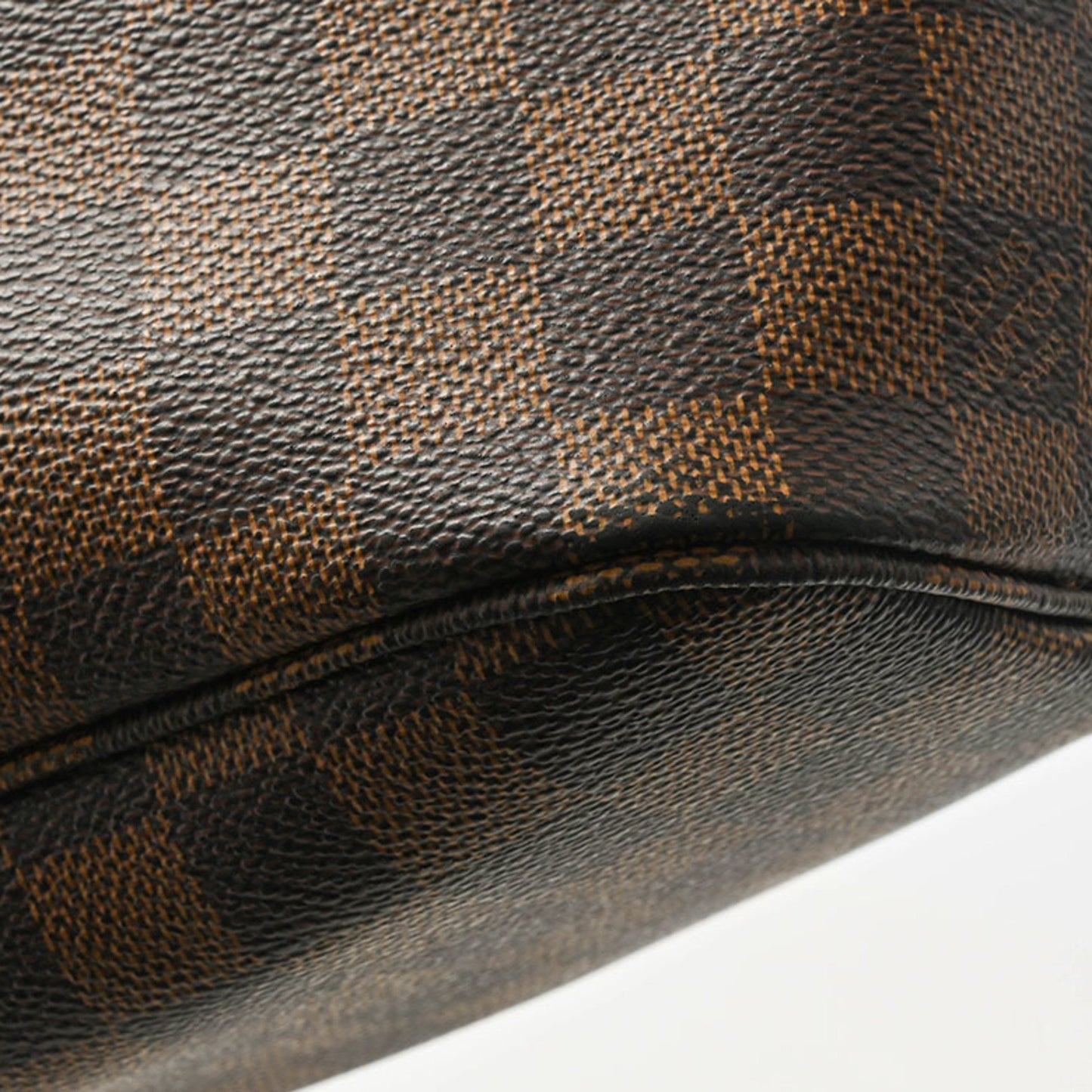 Louis Vuitton Neverfull PM, Brown, Canvas, tote