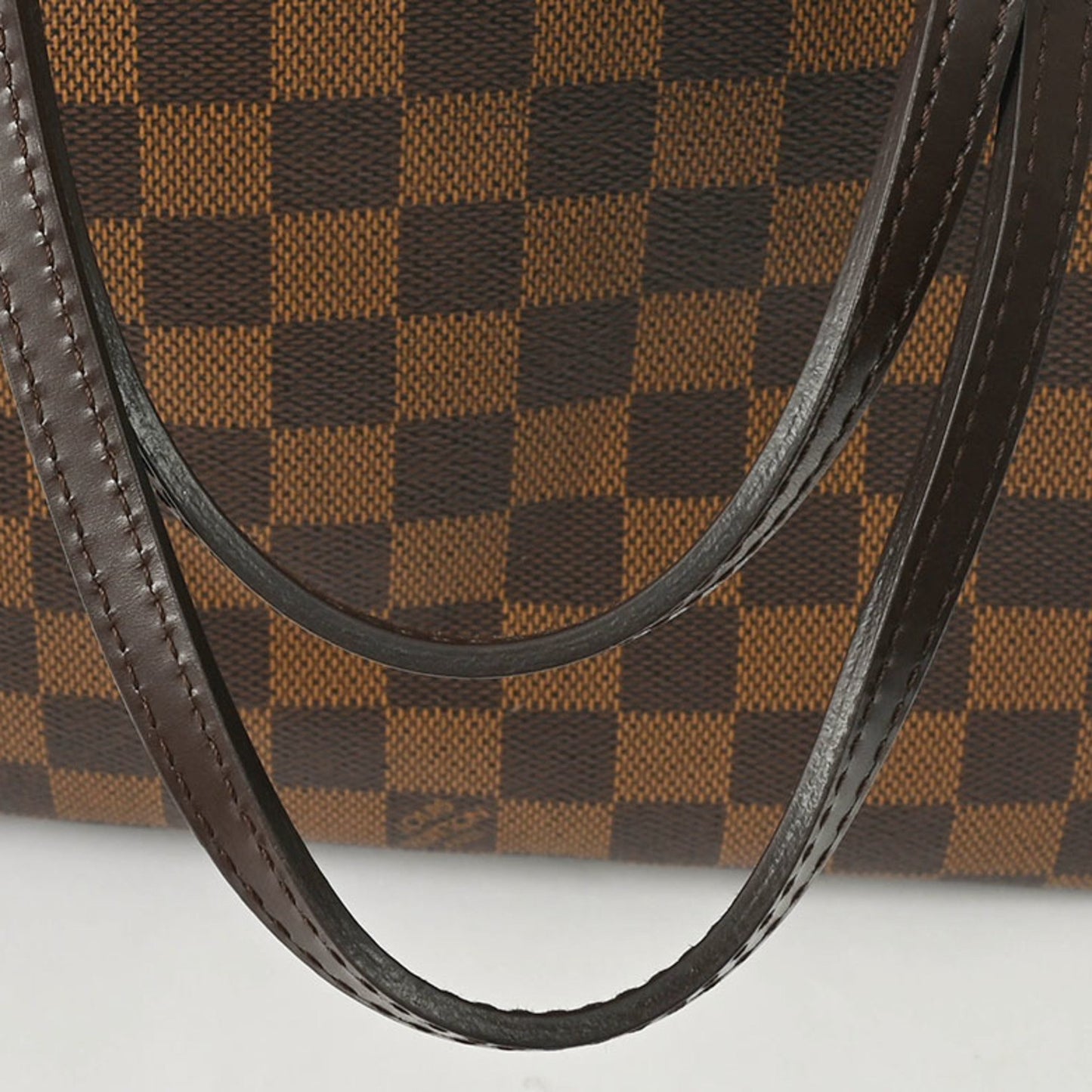 Louis Vuitton Neverfull PM, Brown, Canvas, tote