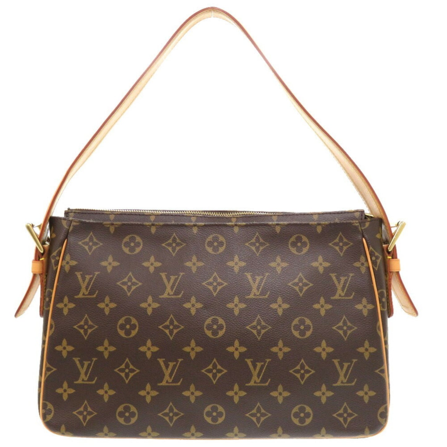 Louis Vuitton Viva Cité, Brown, Canvas, shoulder