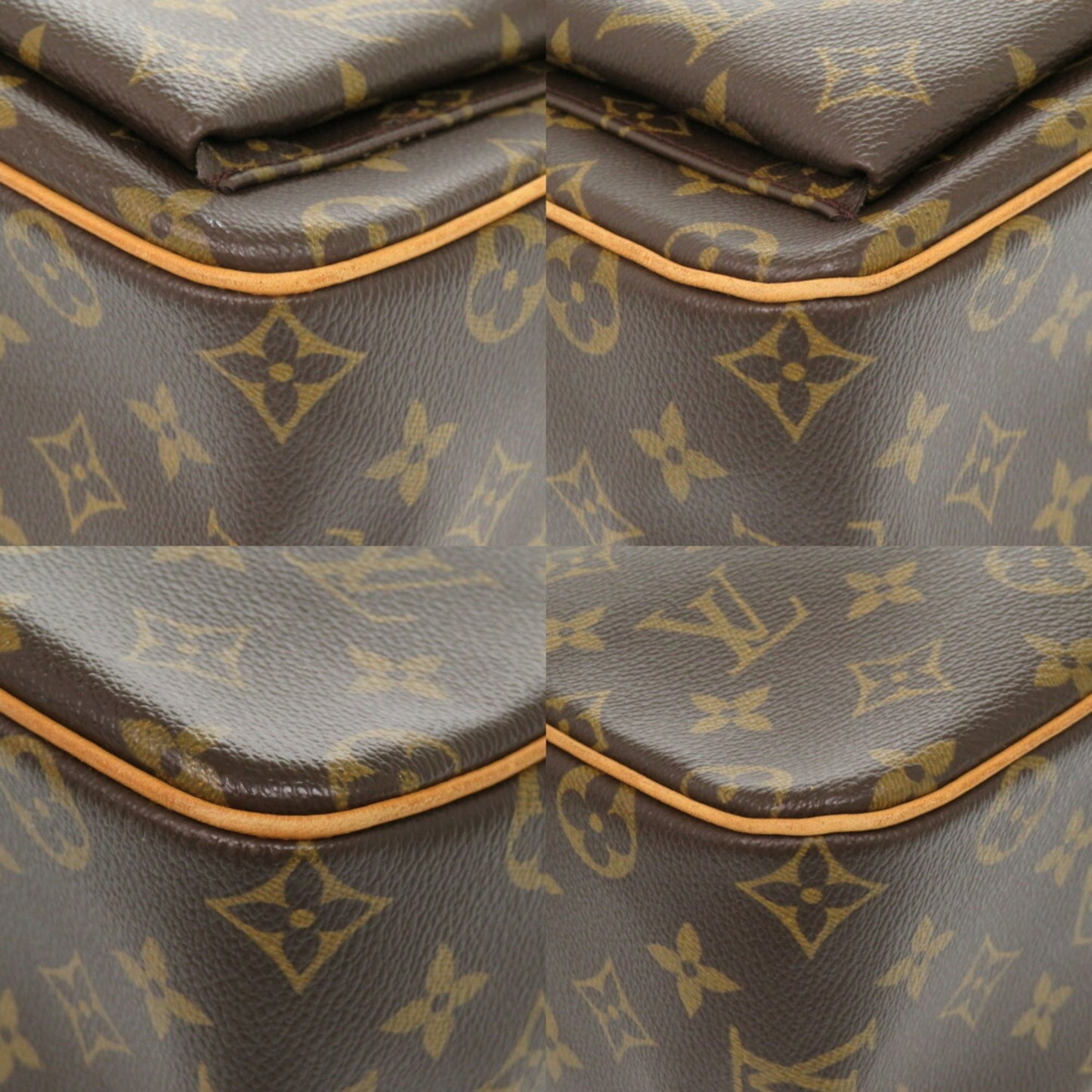 Louis Vuitton Viva Cité, Brown, Canvas, shoulder