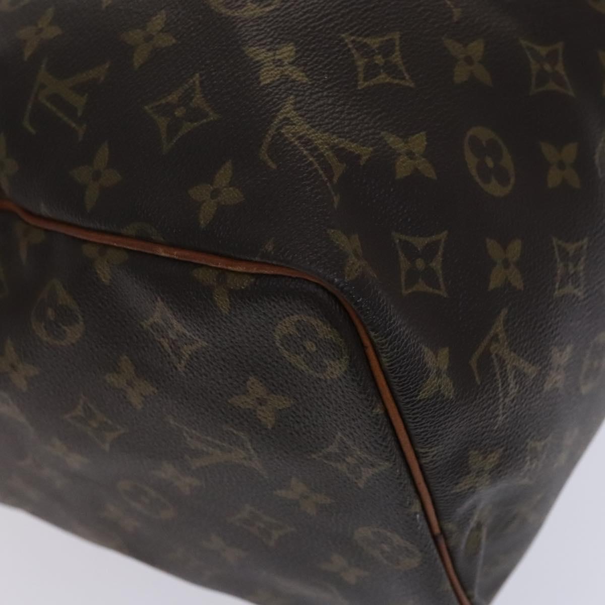 Louis Vuitton Keepall 45, Brown, Canvas, travel