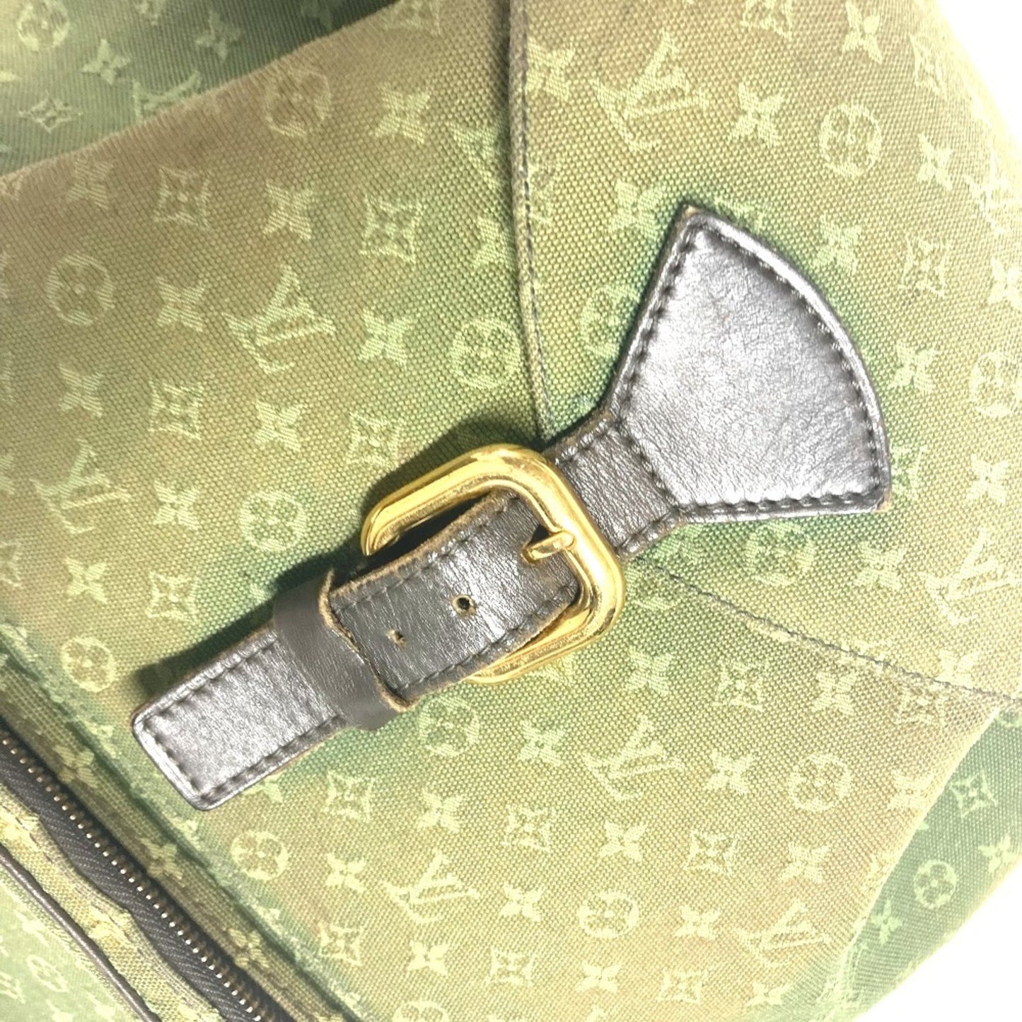 Louis Vuitton Montsouris GM, Khaki, Canvas, backpack