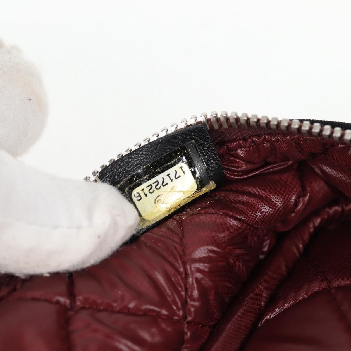 Chanel Cc, Black, NYLON, clutch