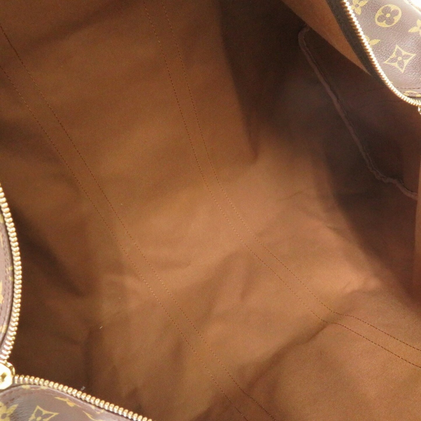 Louis Vuitton Keepall Bandoulière 60, Brown, Canvas, travel