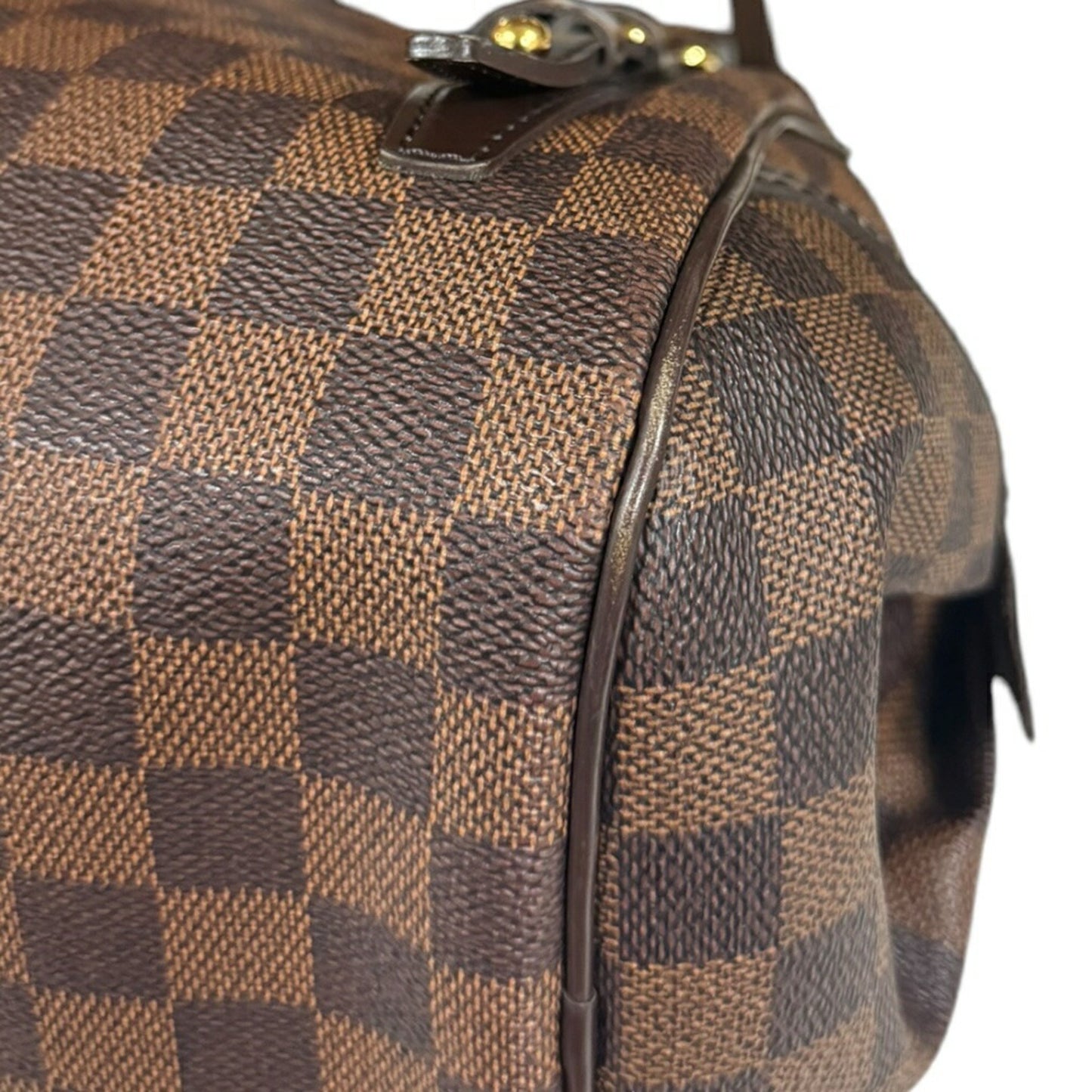 Louis Vuitton Rivington, Brown, Canvas, shoulder