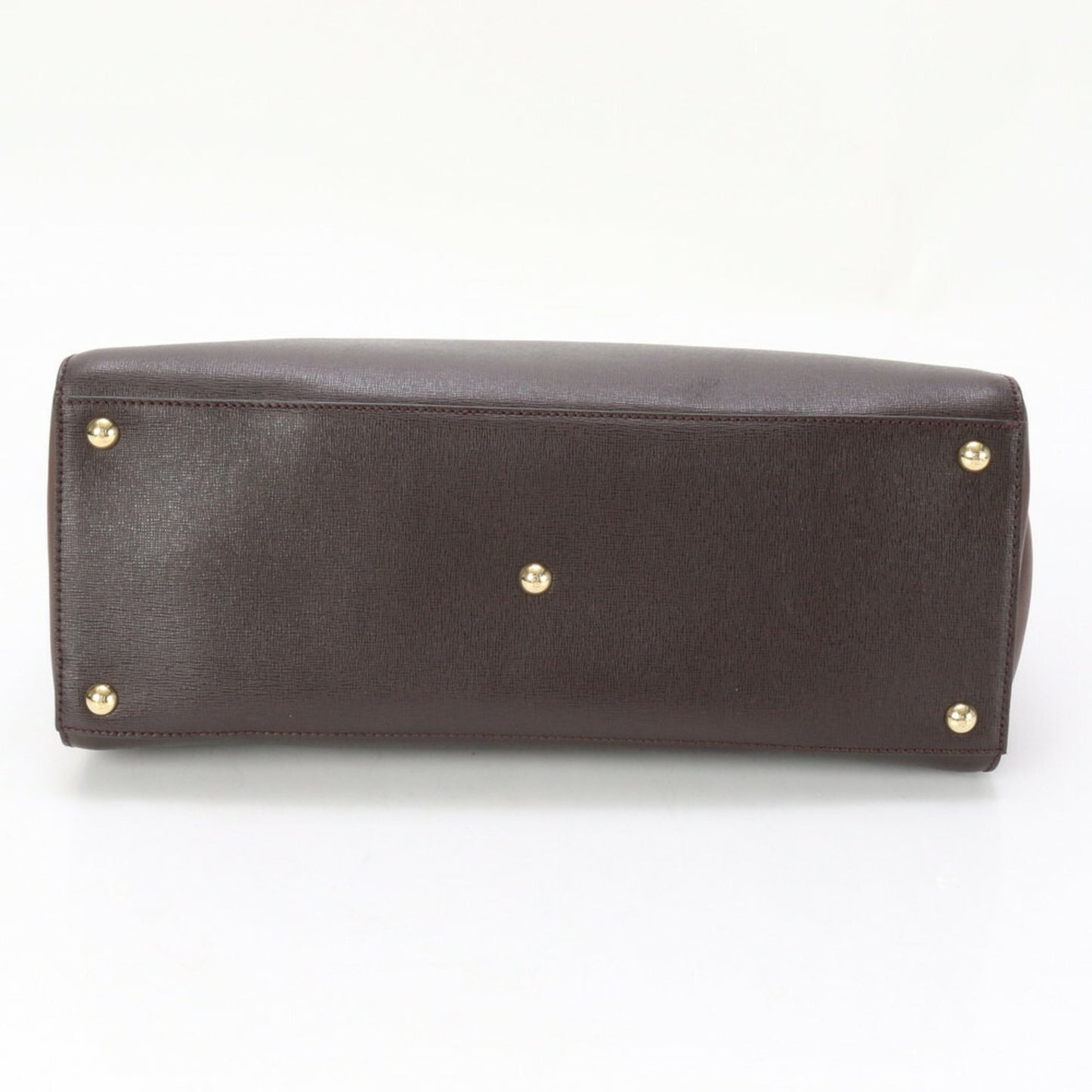 Fendi 2Jours, Brown, Leather, shoulder