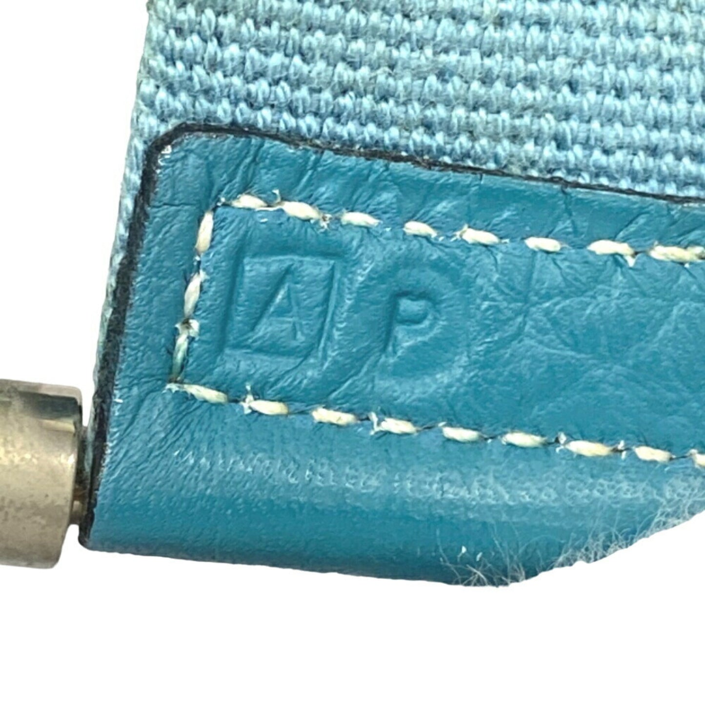 Hermès Sako, Blue, Leather, shoulder