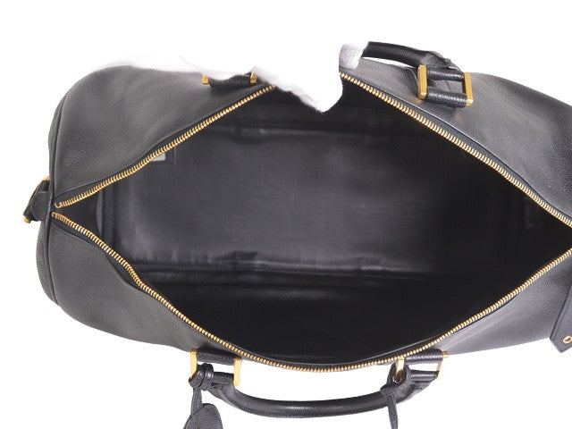 Chanel Cc, Black, Leather, travel