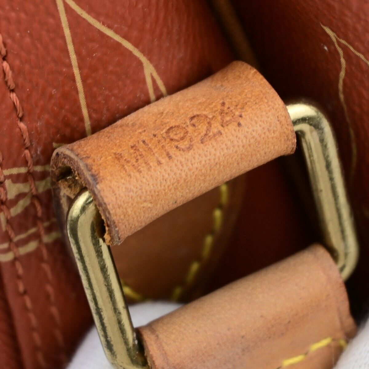 Louis Vuitton America's Cup, Red, Leather, shoulder