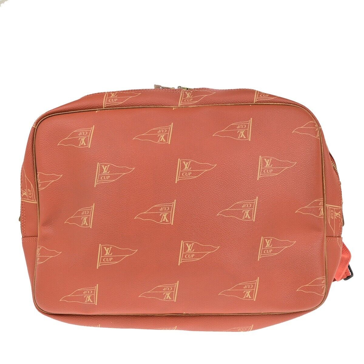 Louis Vuitton America's Cup, Red, Leather, shoulder