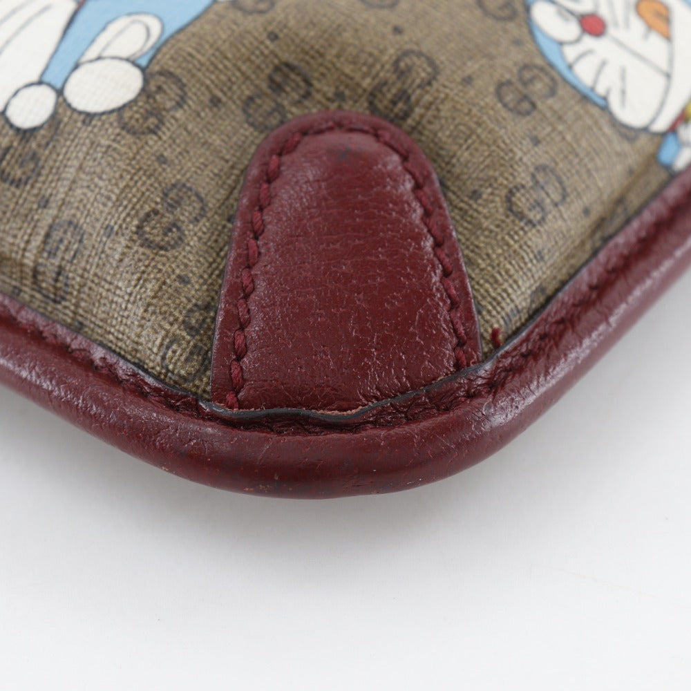 Gucci Doraemon, Brown, Canvas, shoulder