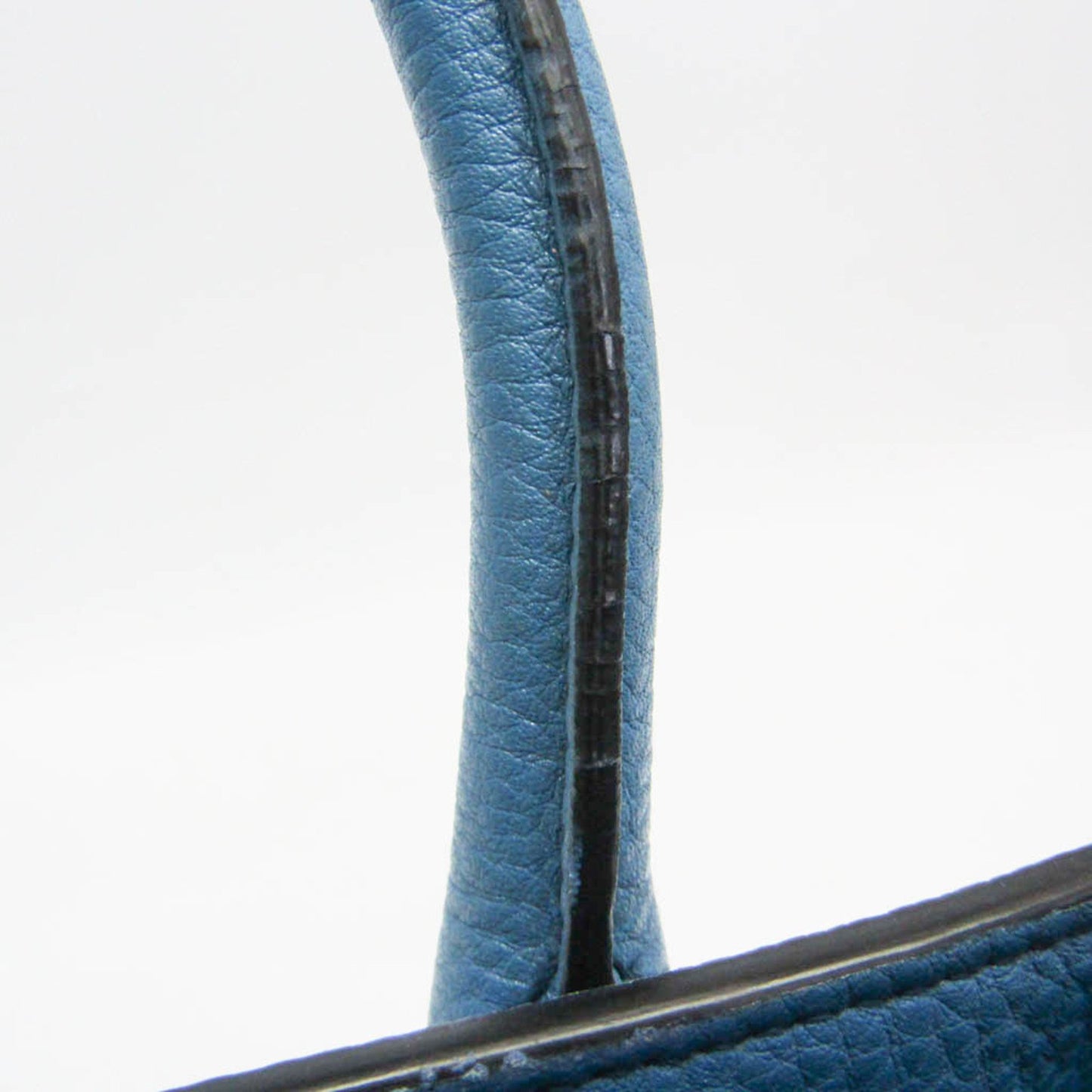 Prada Daino, Blue, Leather, tote