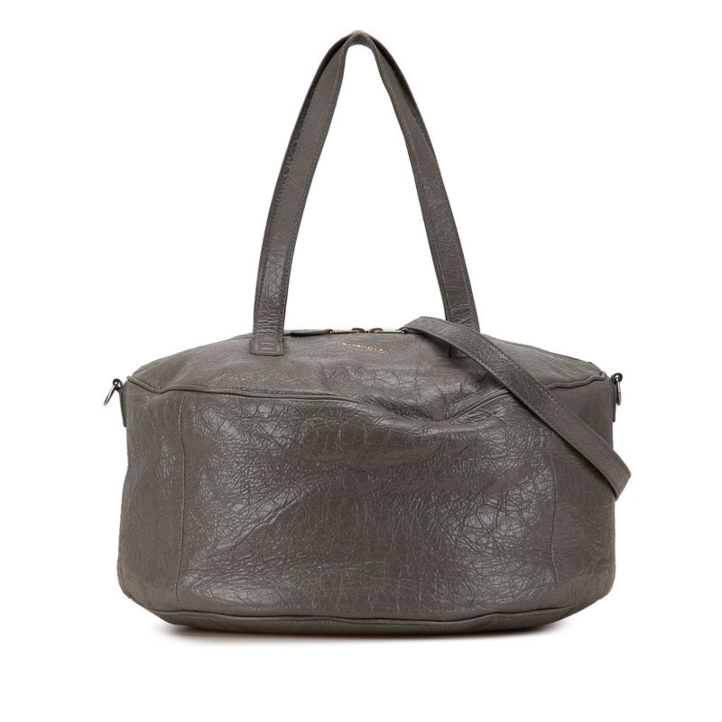 Balenciaga Air hobo, Grey, Leather, shoulder