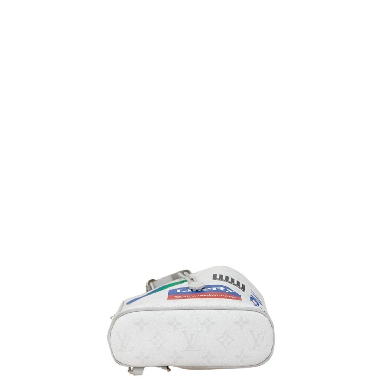 Louis Vuitton Chalk Sling, White, Canvas, shoulder