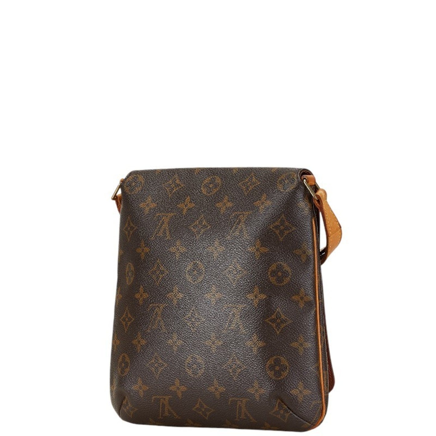 Louis Vuitton Musette Salsa, Brown, Canvas, shoulder