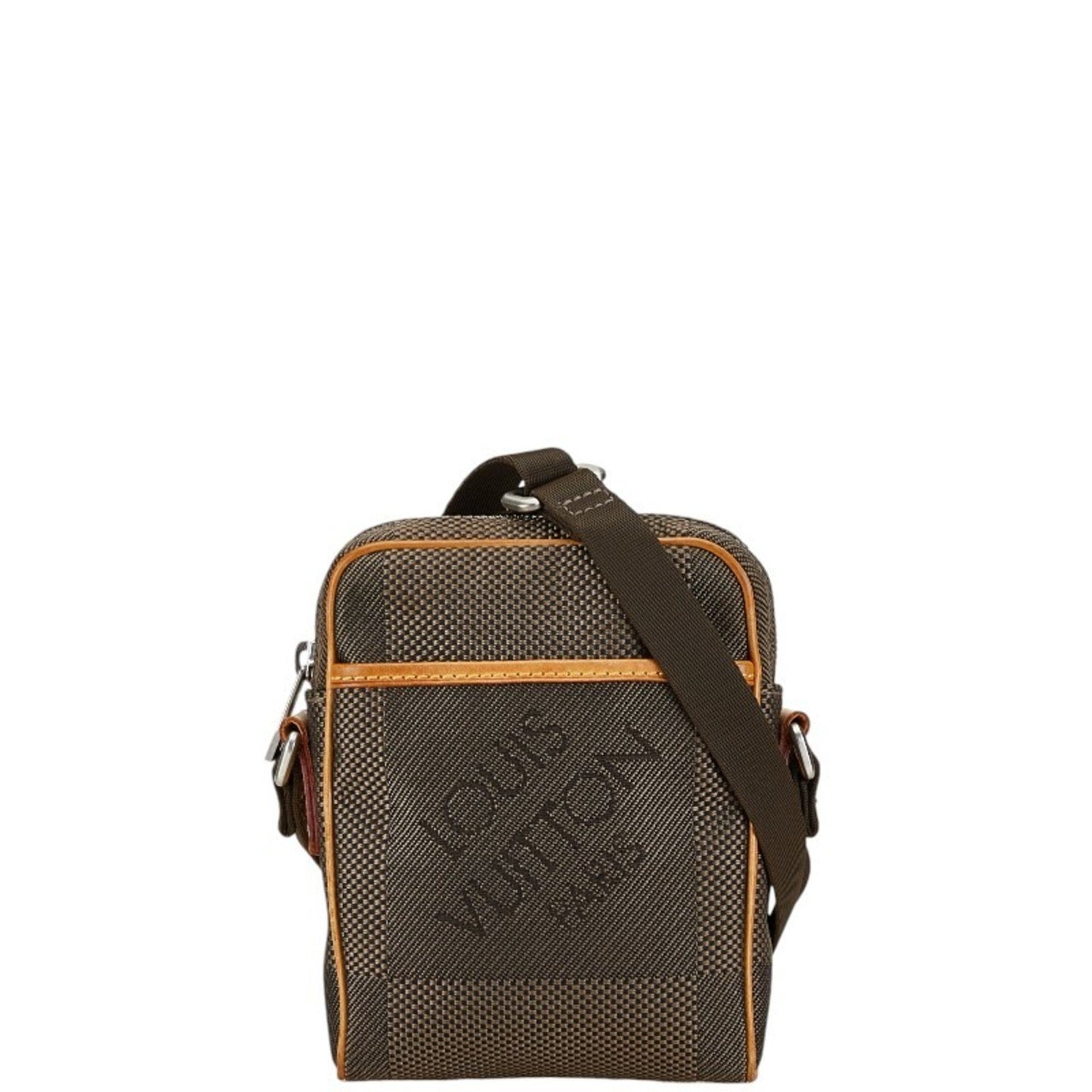 Louis Vuitton Citadine, Khaki, Canvas, shoulder