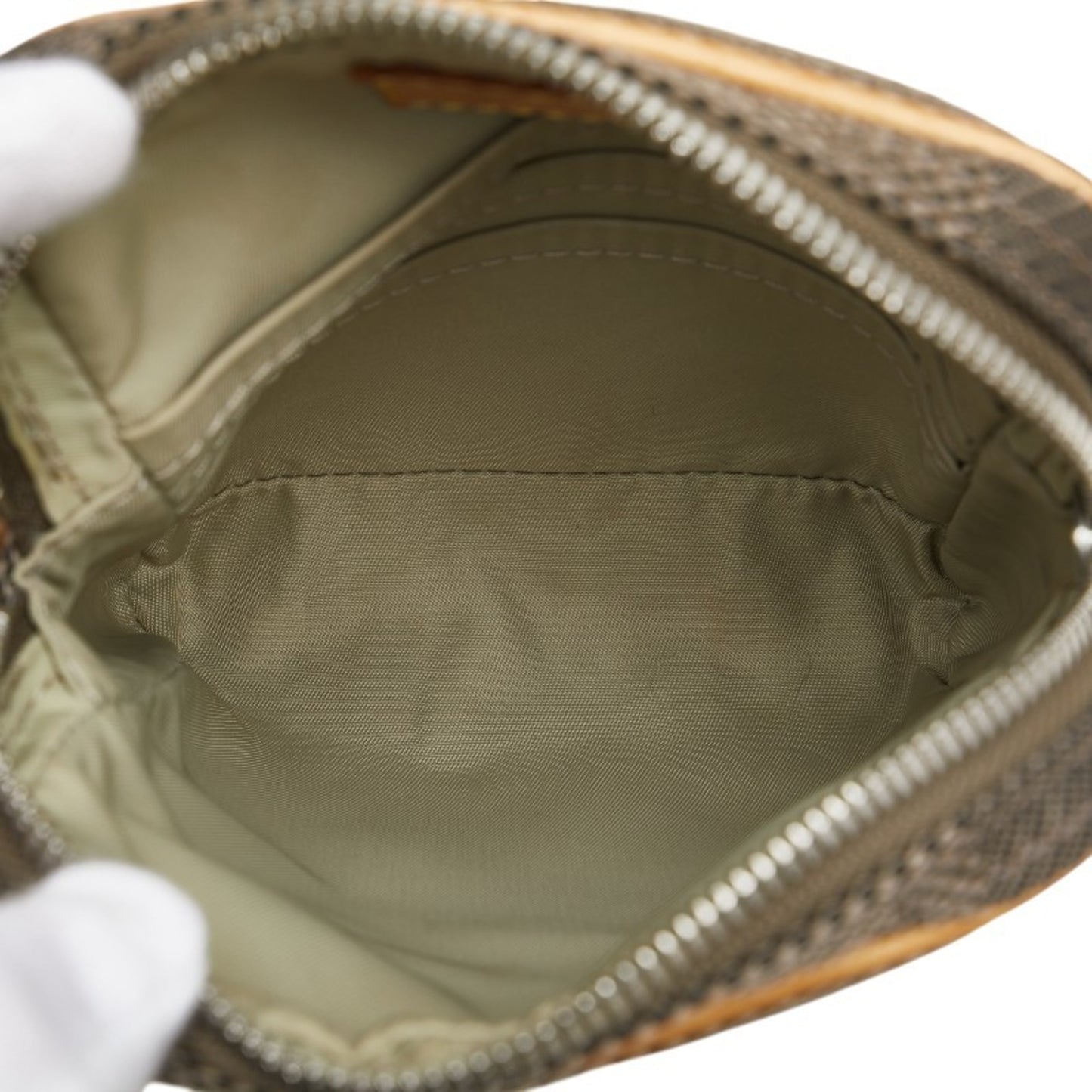 Louis Vuitton Citadine, Khaki, Canvas, shoulder