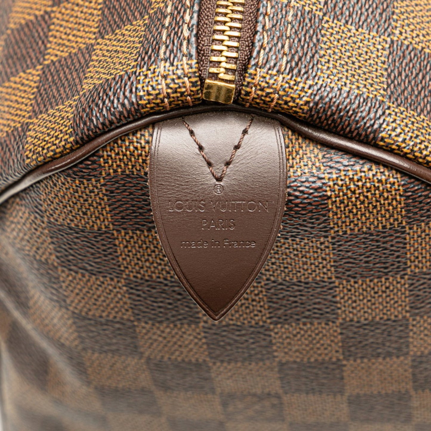 Louis Vuitton Speedy 30, Brown, Canvas, handbag