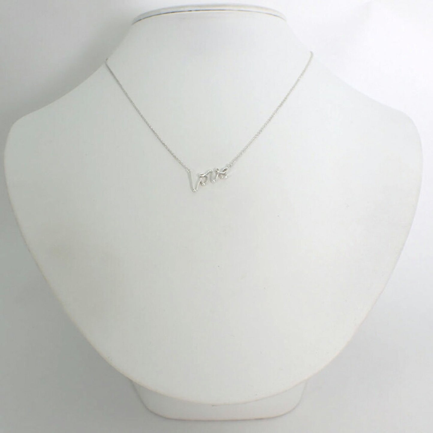 Tiffany & Co Love, Silver, Silver, necklace