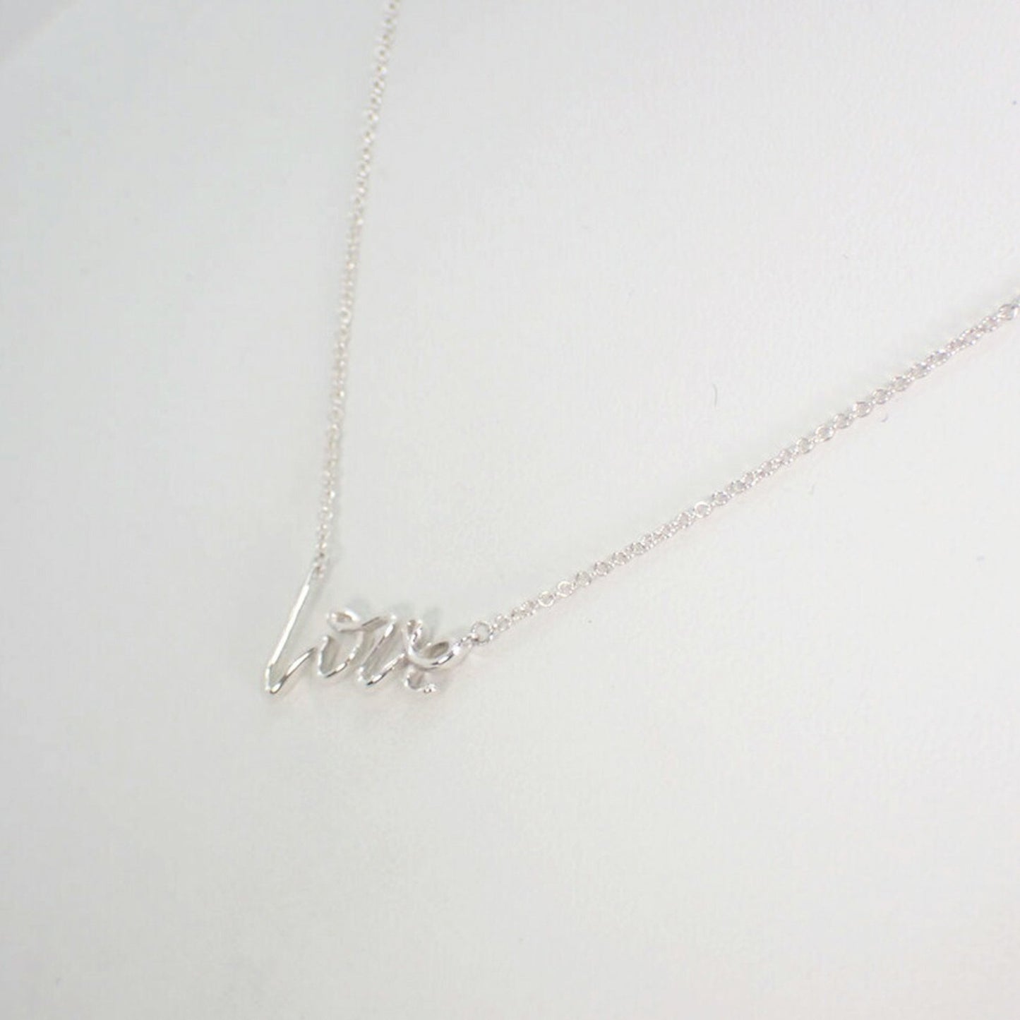 Tiffany & Co Love, Silver, Silver, necklace