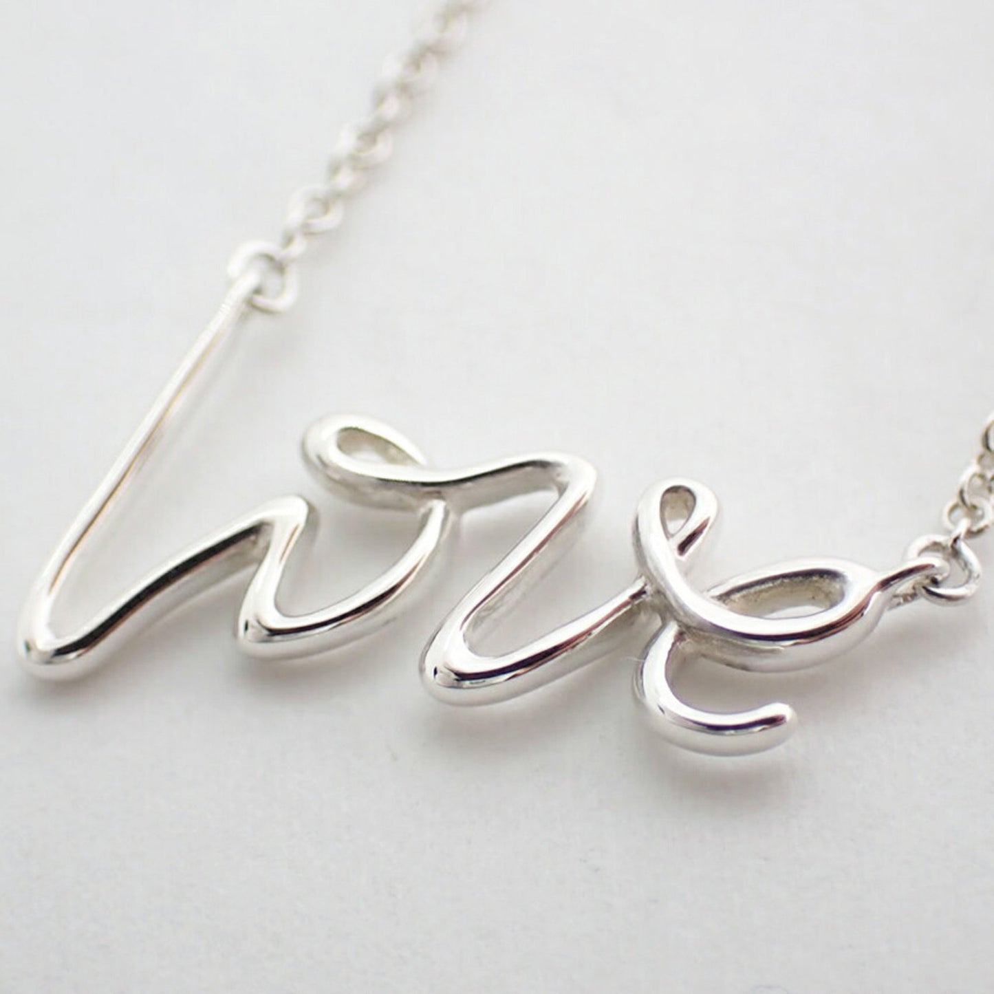 Tiffany & Co Love, Silver, Silver, necklace