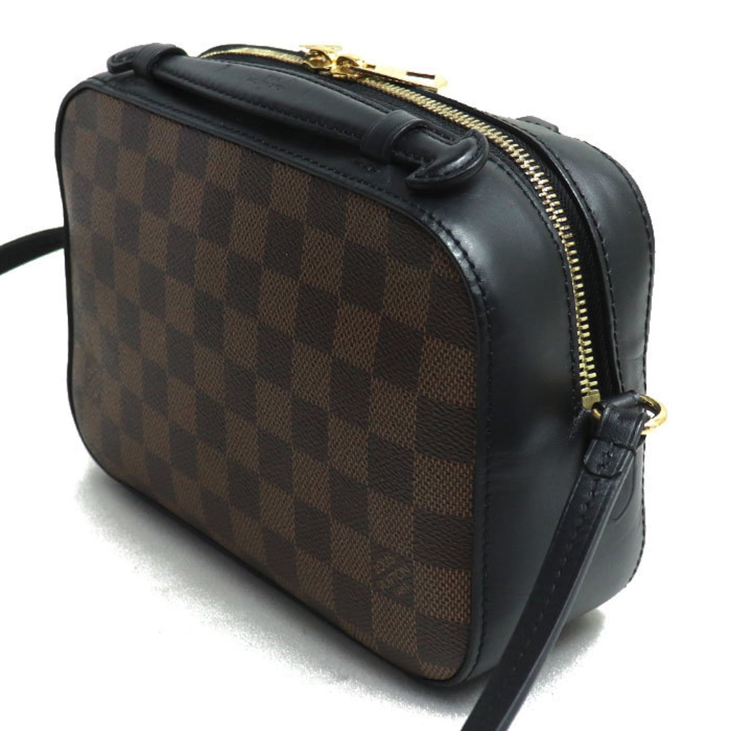 Louis Vuitton Santa Monica, Brown, Canvas, shoulder