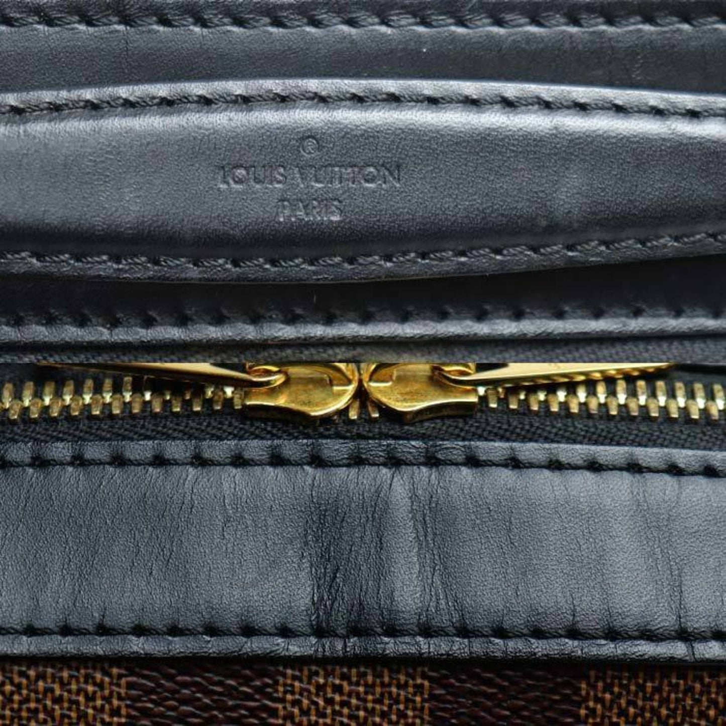 Louis Vuitton Santa Monica, Brown, Canvas, shoulder