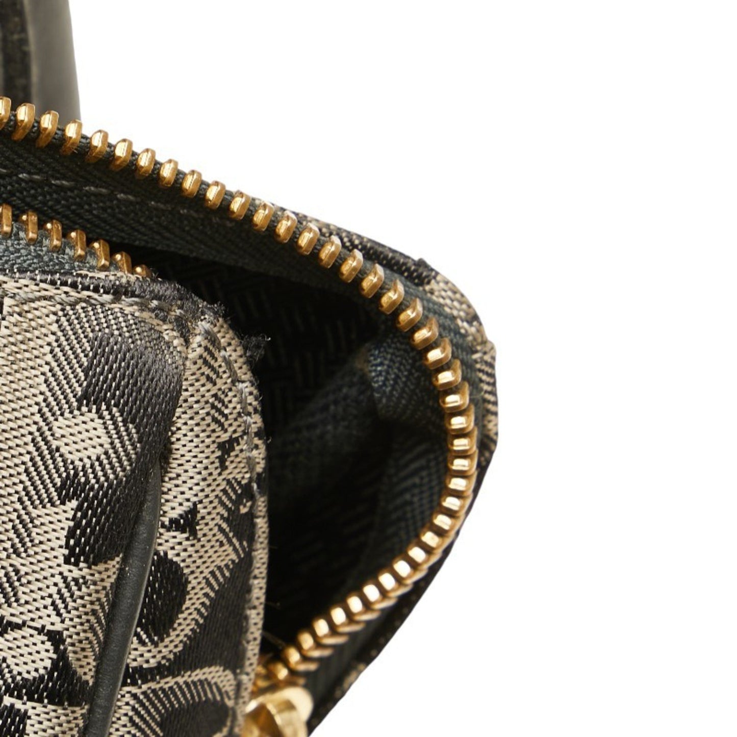 Dior Trotter, Navy, Canvas, handbag