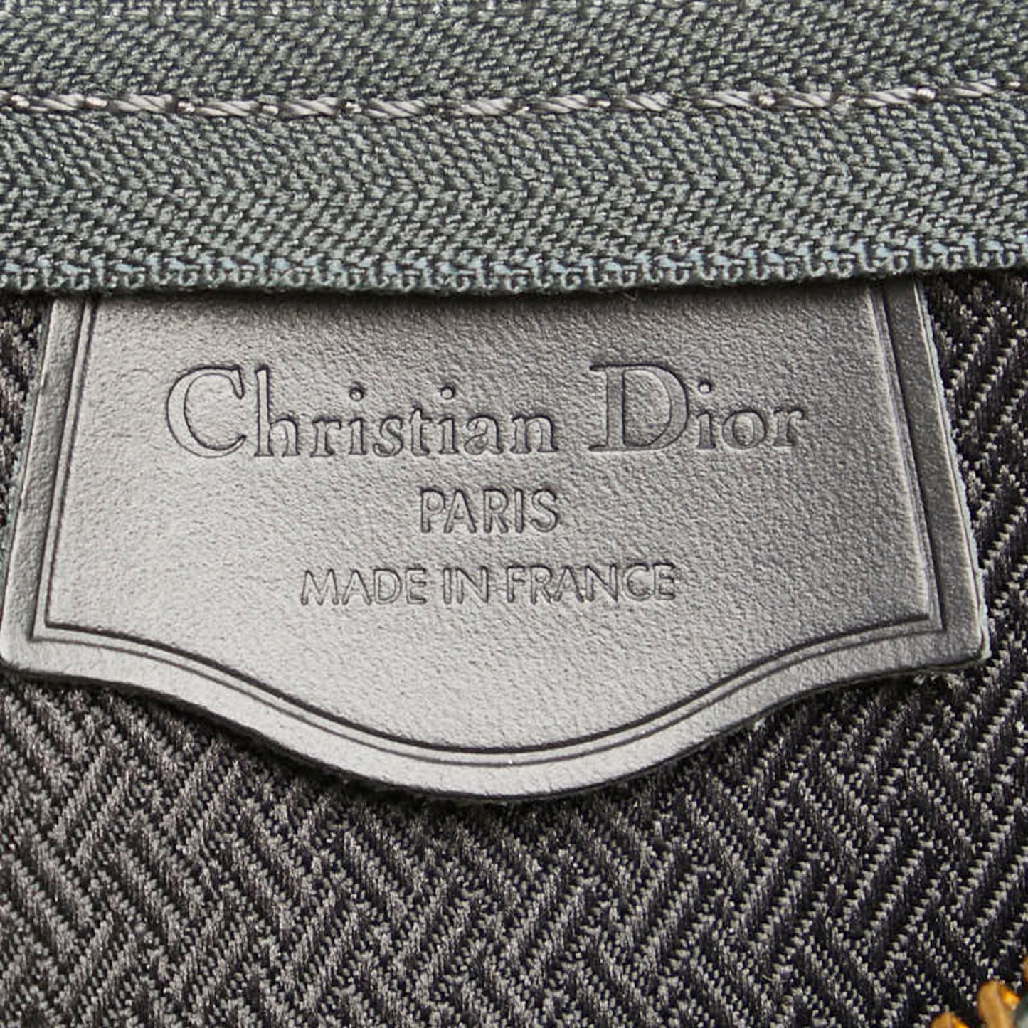 Dior Trotter, Navy, Canvas, handbag