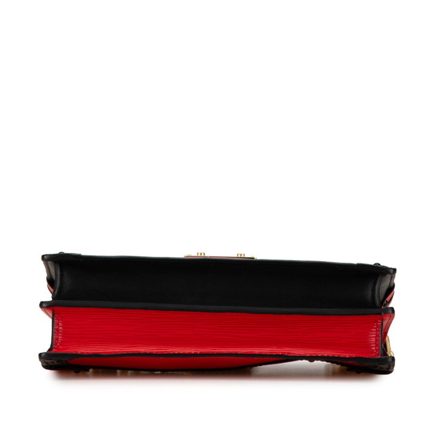 Louis Vuitton Trunk, Red, Leather, clutch