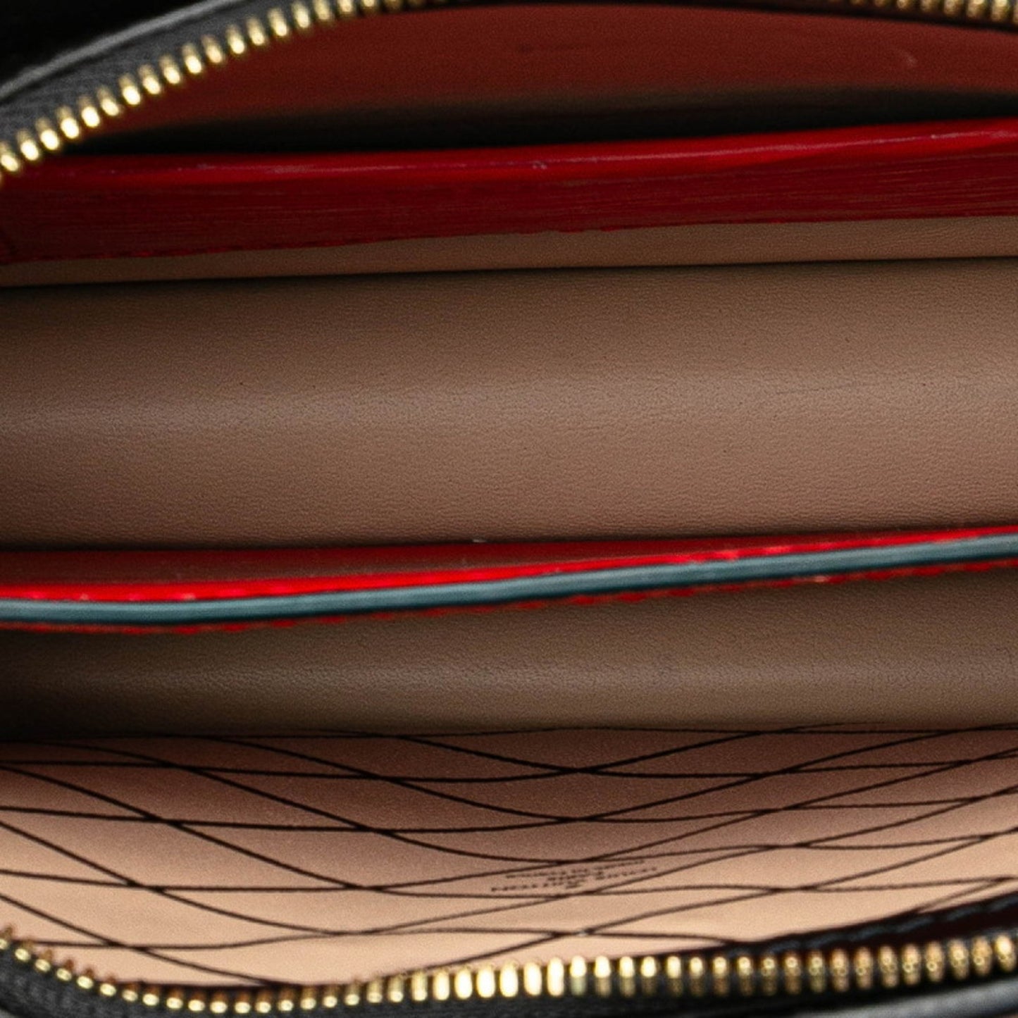 Louis Vuitton Trunk, Red, Leather, clutch