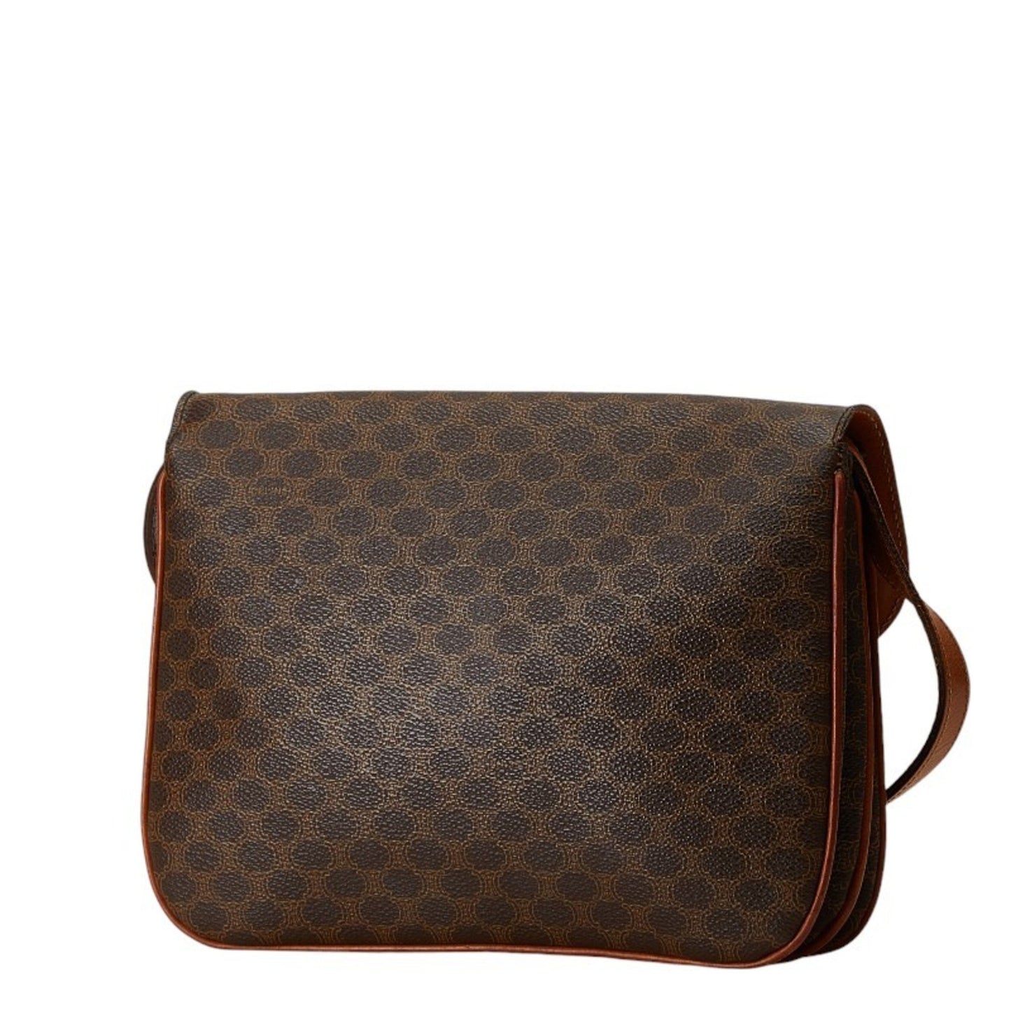Céline Macadam, Brown, Canvas, shoulder