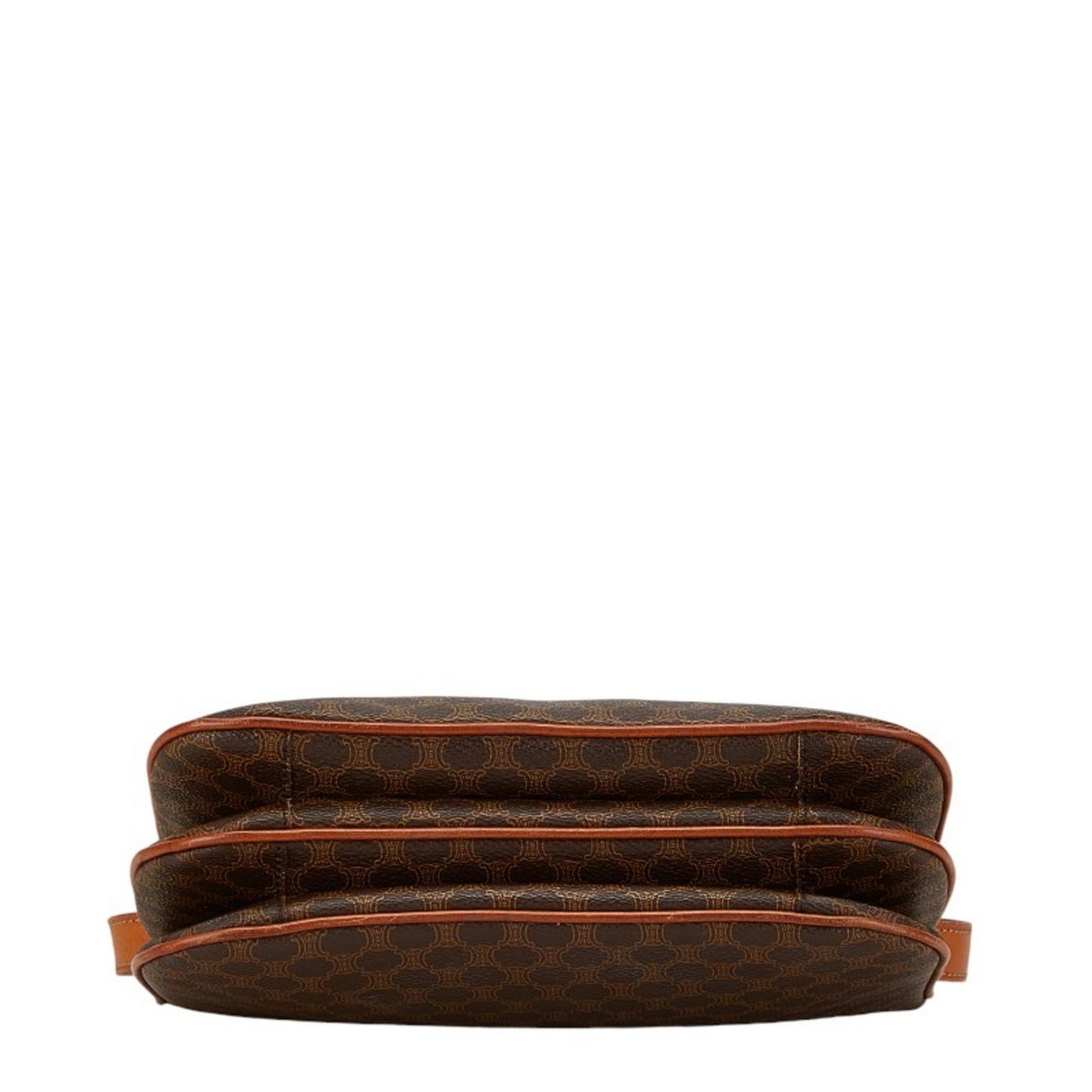 Céline Macadam, Brown, Canvas, shoulder