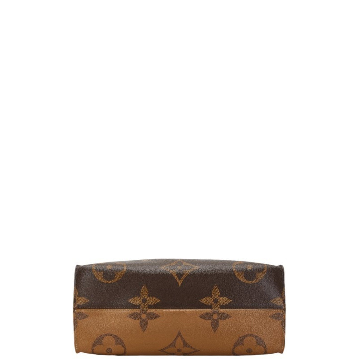 Louis Vuitton On The Go, Brown, Canvas, tote