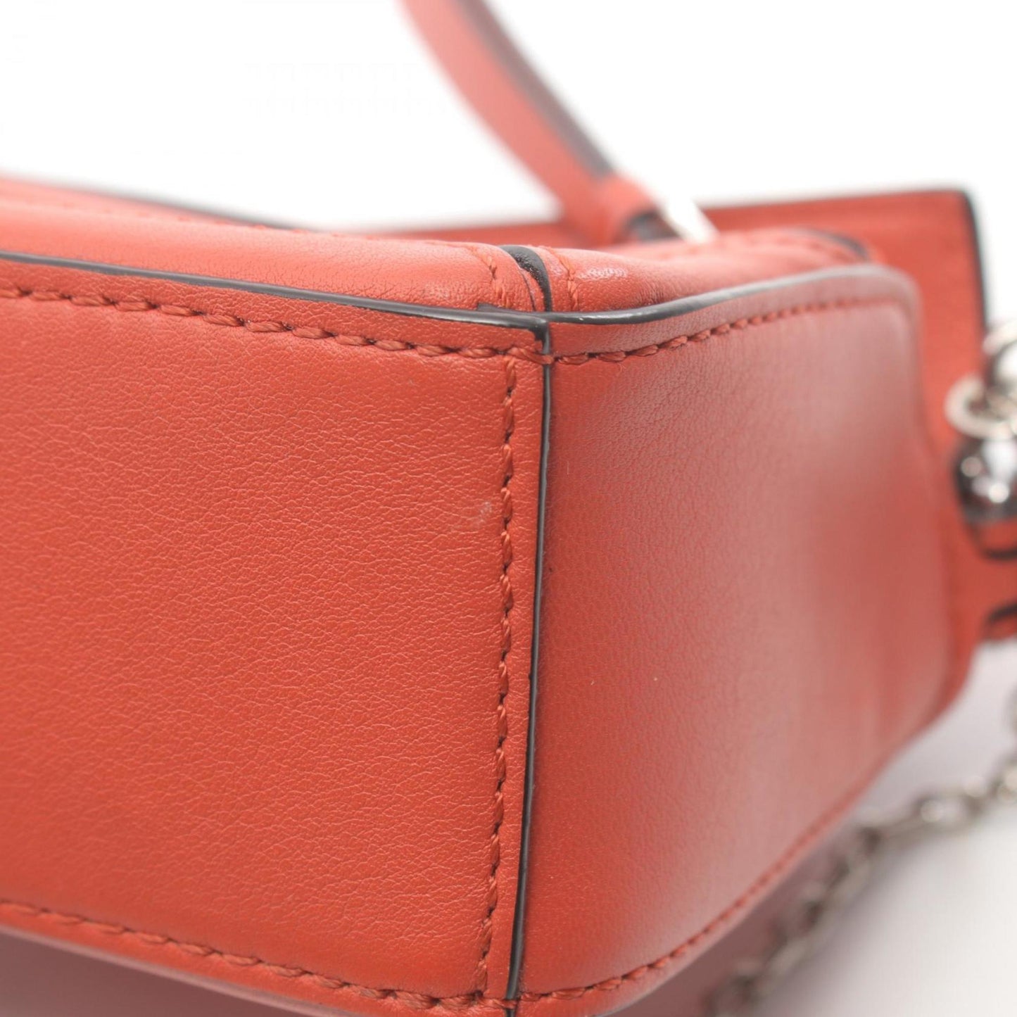 Loewe Puzzle, Orange, Leather, handbag