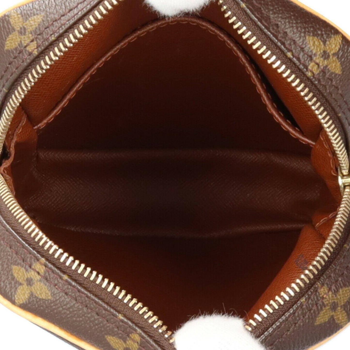 Louis Vuitton Danube, Brown, Canvas, shoulder