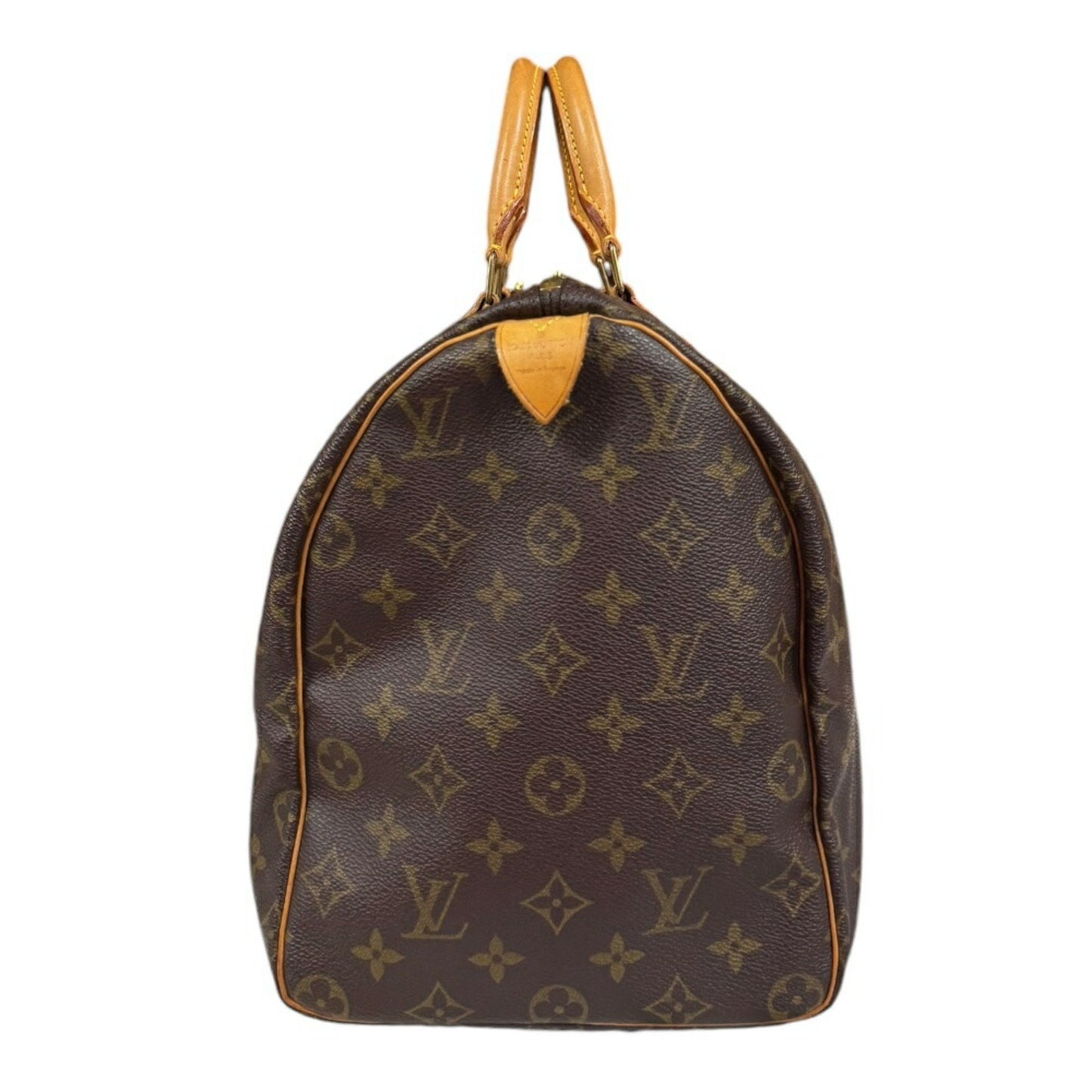 Louis Vuitton Speedy 40, Brown, Canvas, travel