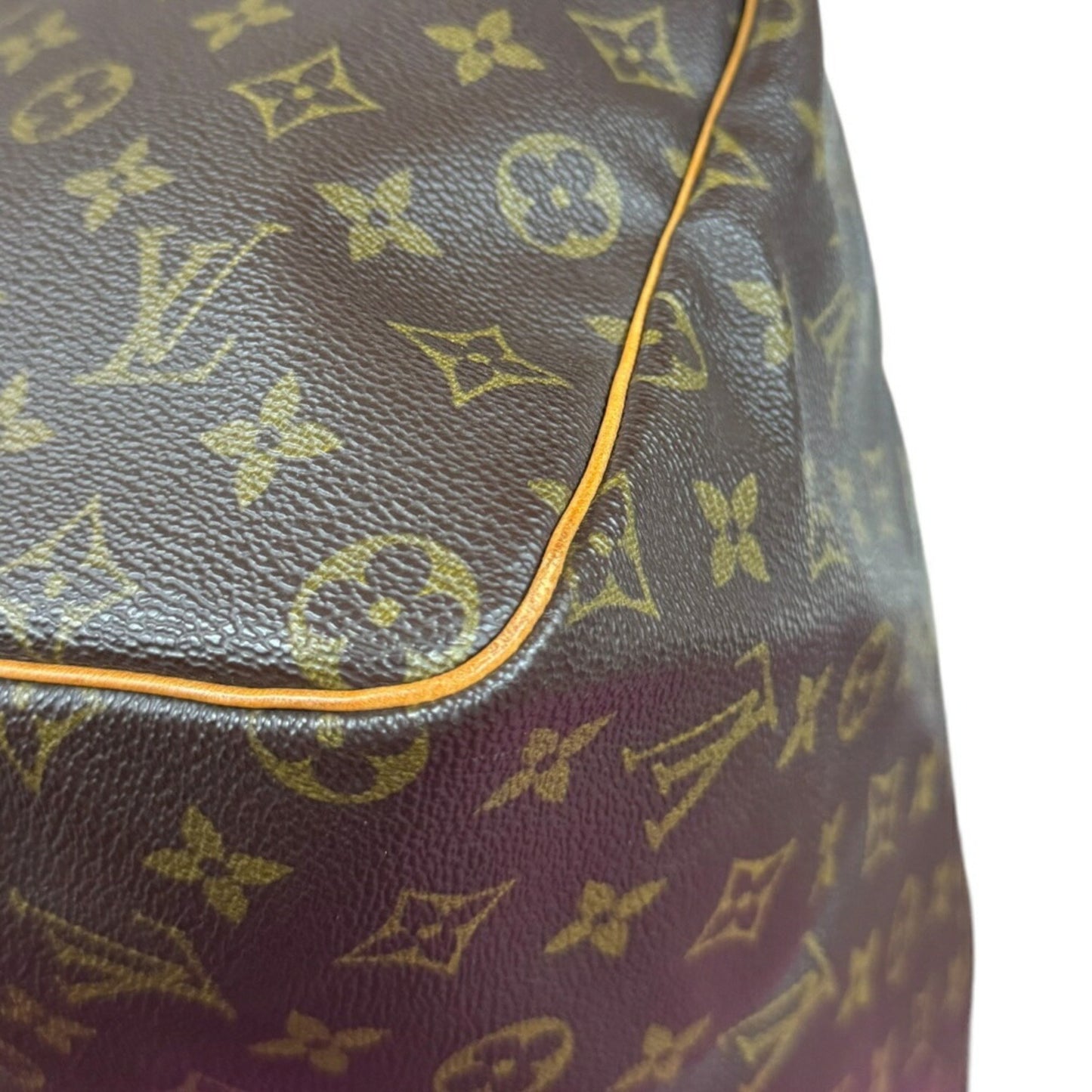 Louis Vuitton Speedy 40, Brown, Canvas, travel