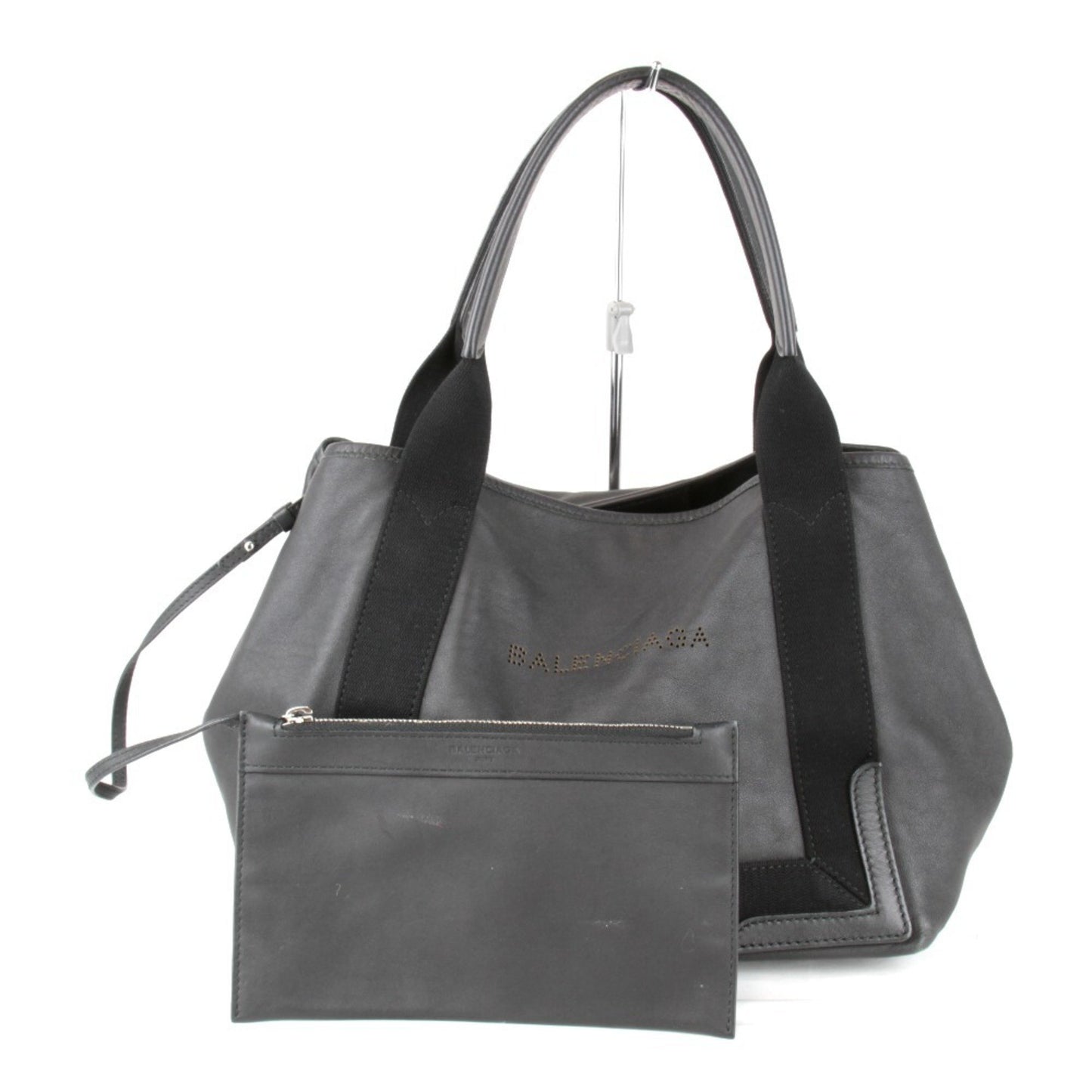 Balenciaga, Black, Leather, handbag