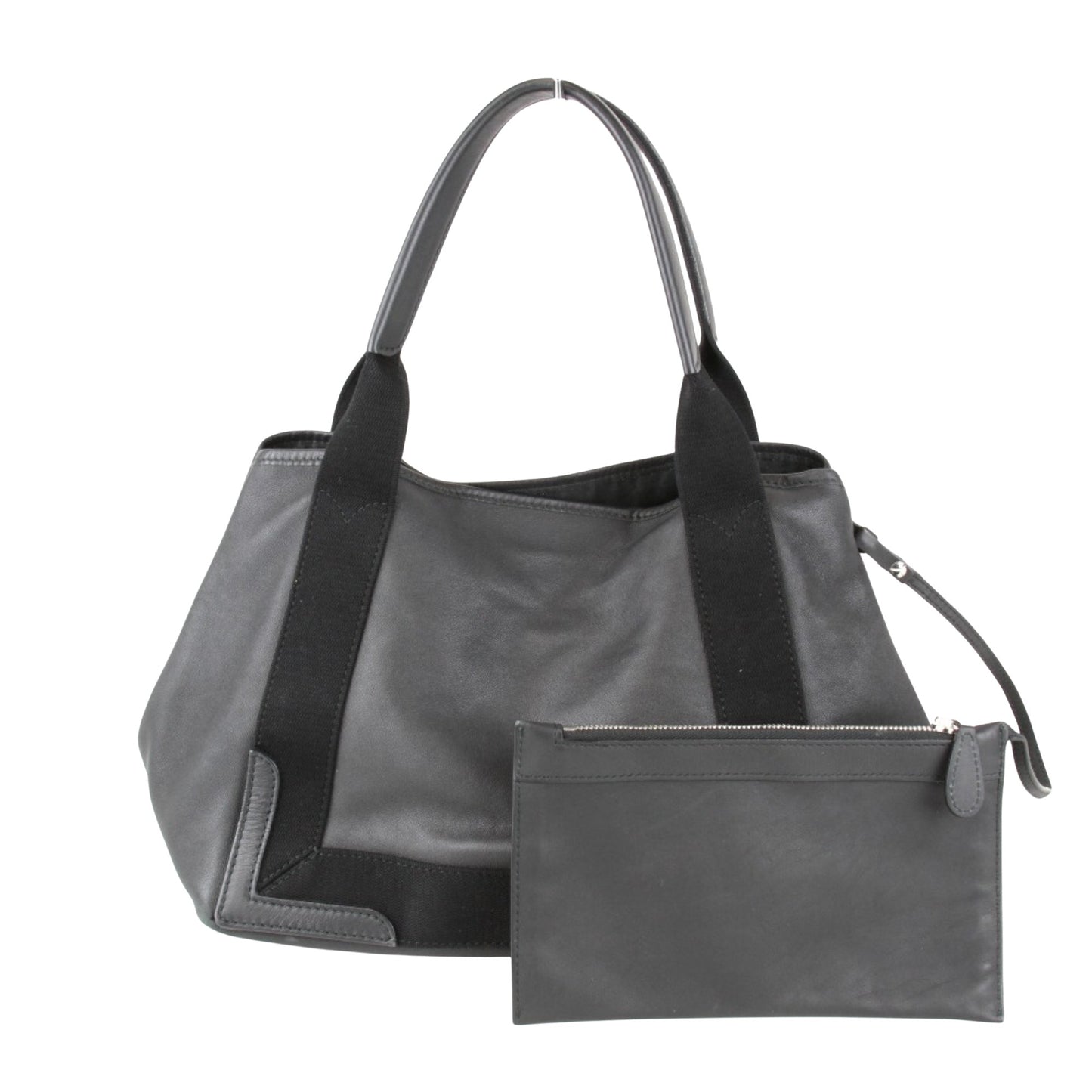 Balenciaga, Black, Leather, handbag