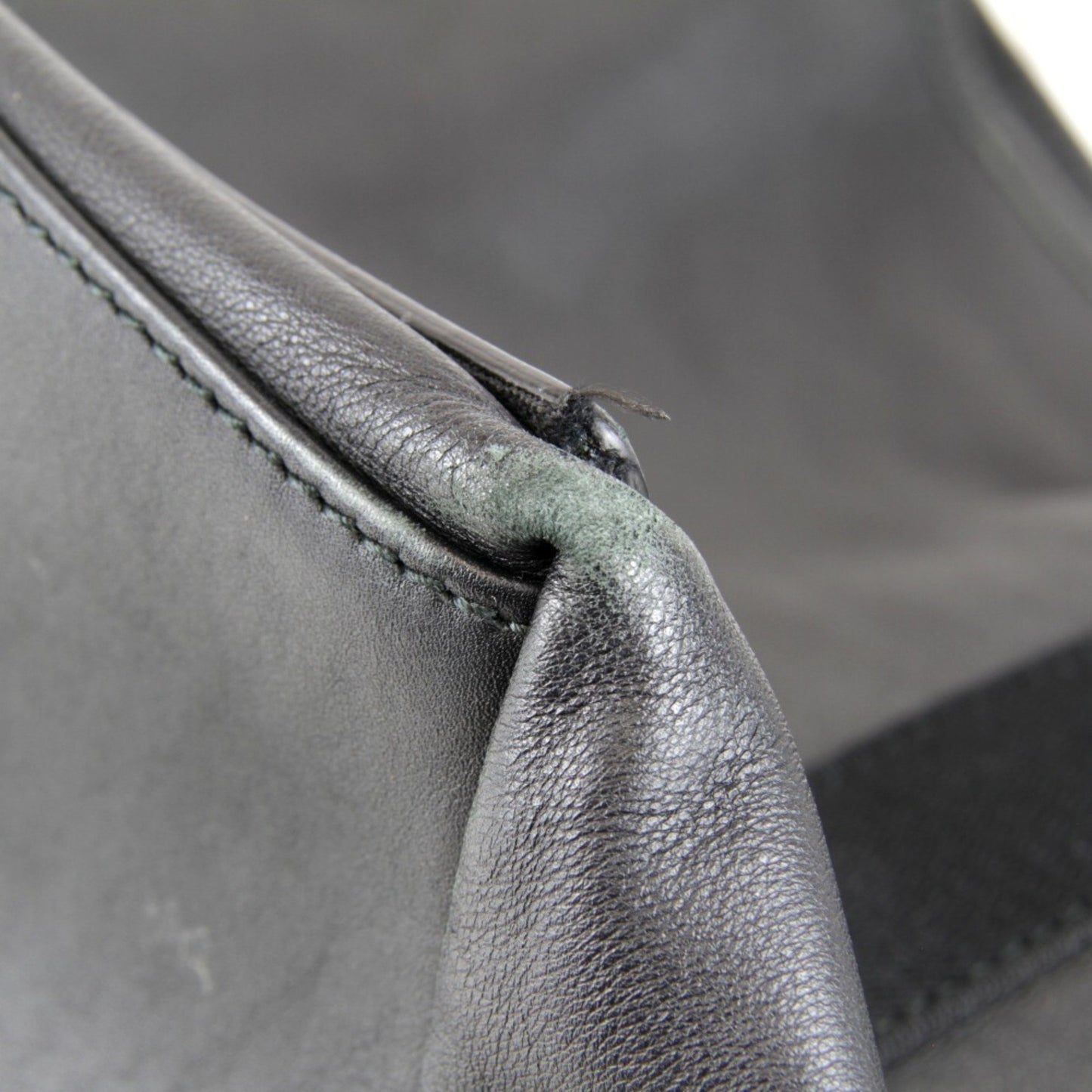 Balenciaga, Black, Leather, handbag