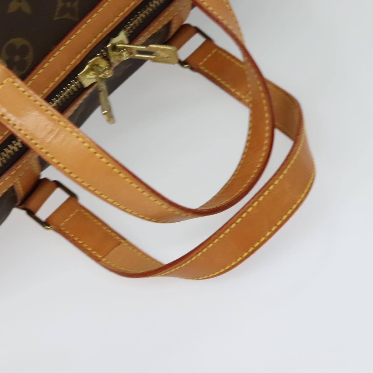 Louis Vuitton Sac Souple, Brown, Canvas, travel